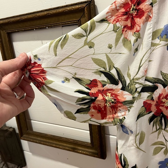 Floral Viscose Blouse - Koton Plus (Size 46 / UK 20) - Picture 8 of 9